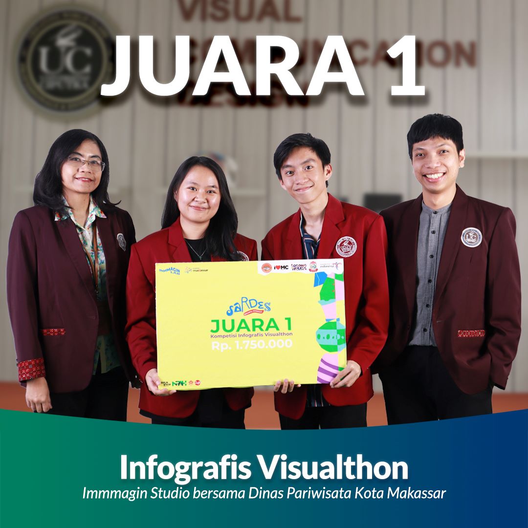 Juara 1 ajang Infografis Visualthon