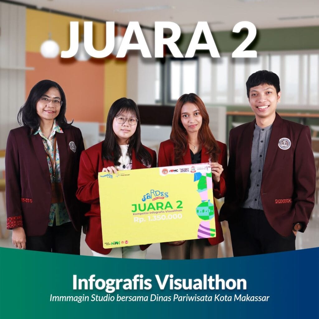 Juara 2 ajang Infografis Visualthon