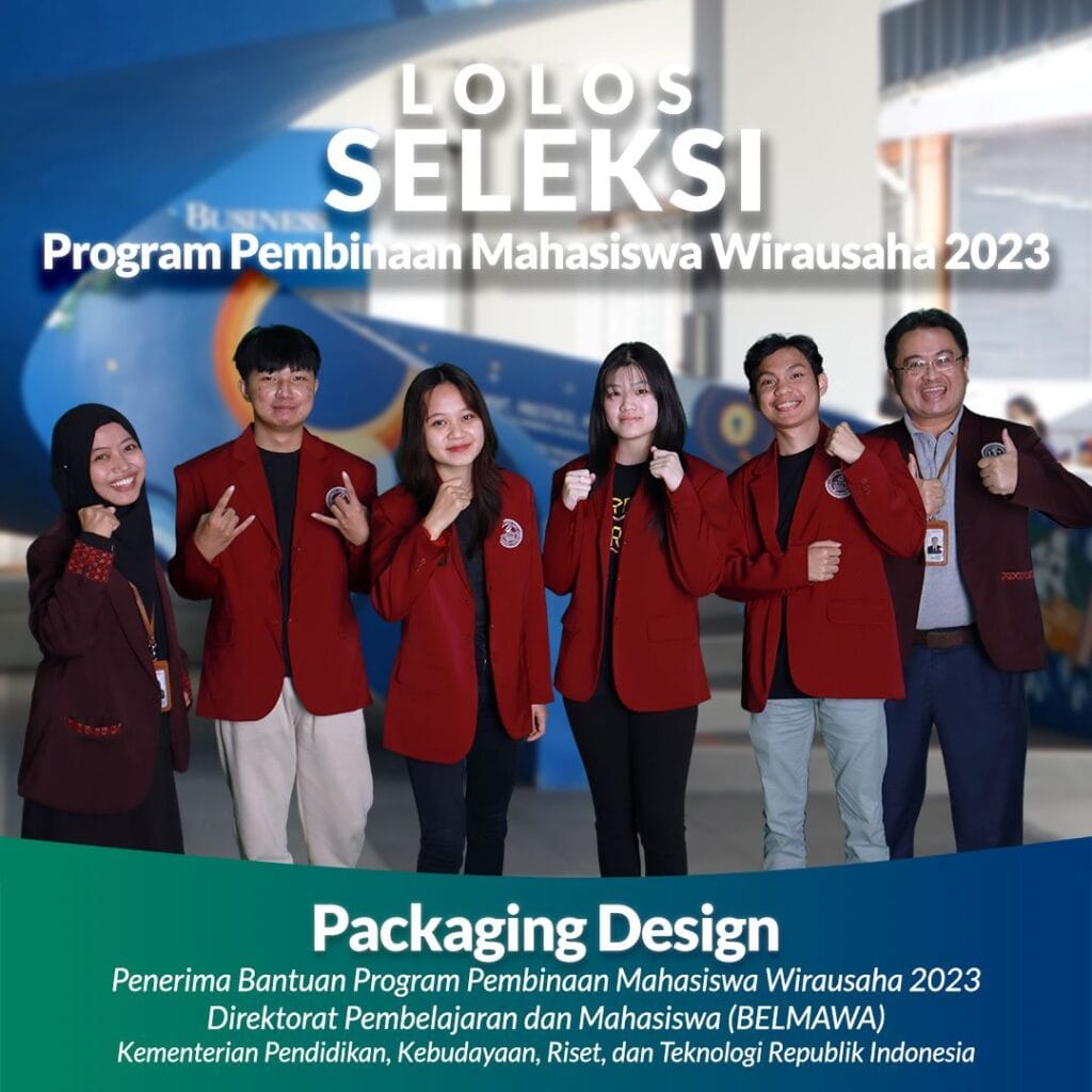 Lolos Seleksi Program Pembinaan Mahasiswa Wirausaha 2023 - Packaging Design