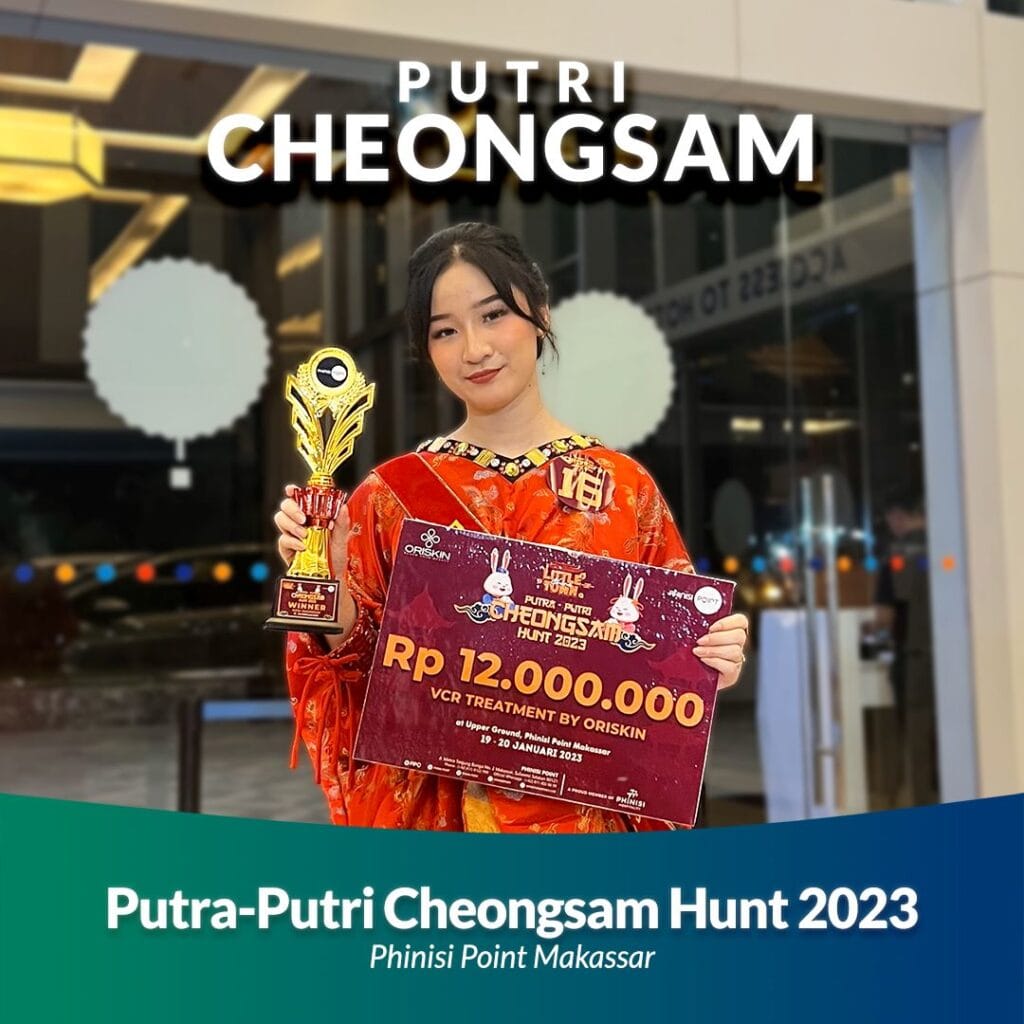 Putri Cheongsam ajang Putra-Putri Cheongsam Hunt 2023