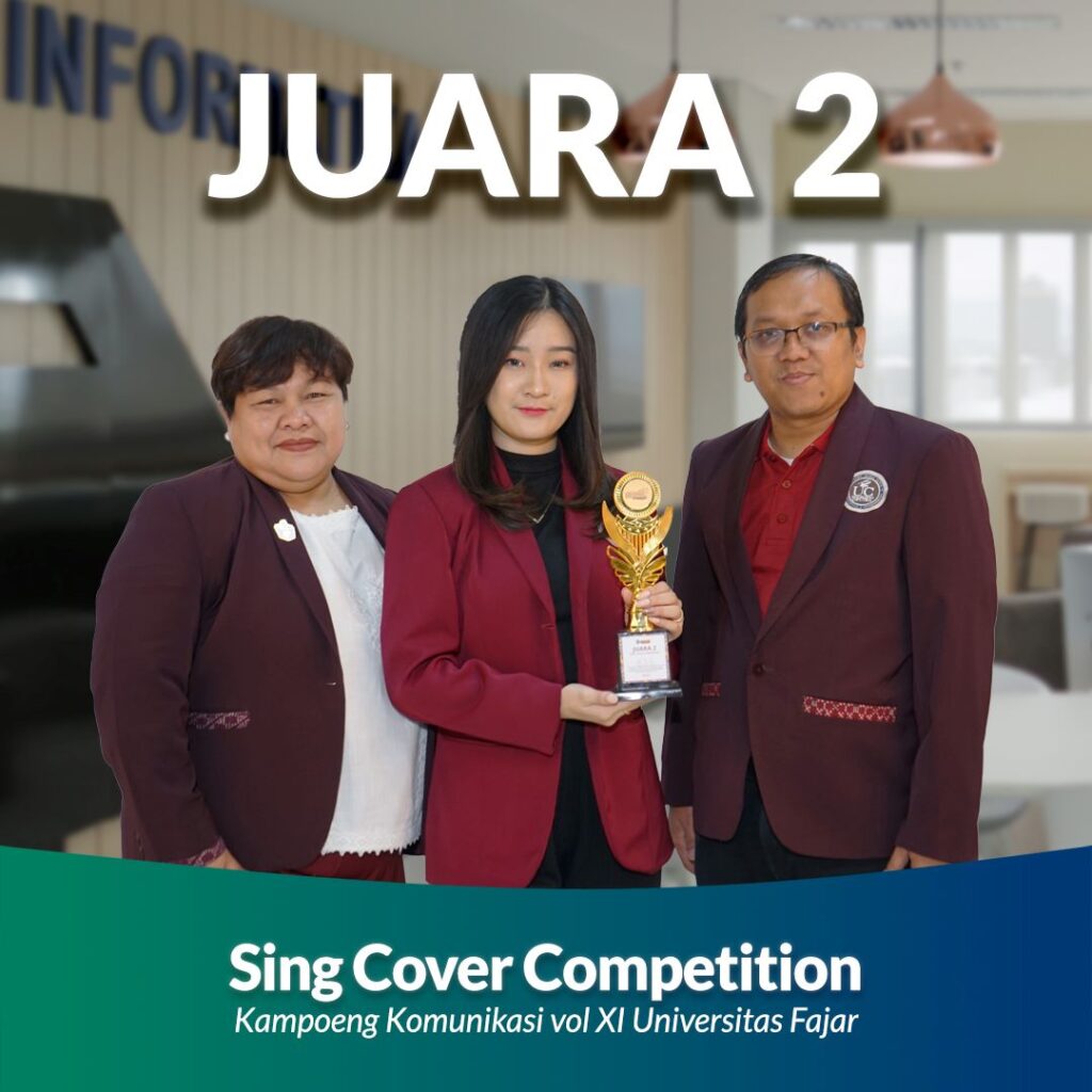Juara 2 Sing Cover Competition ajang Kampoeng Komunikasi vol XI Universitas Fajar