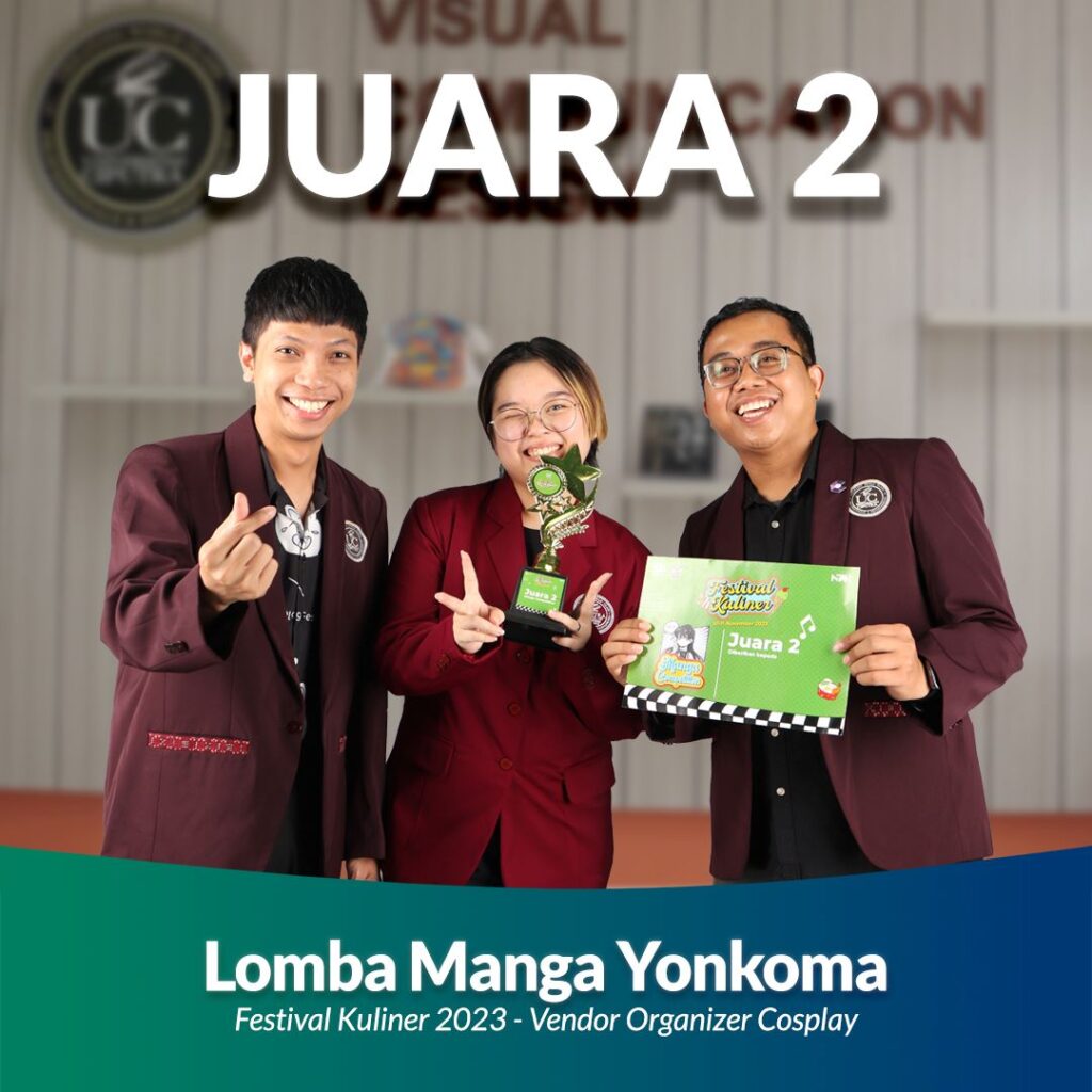 Juara 2 Lomba Manga Yonkoma ajang Festival Kuliner 2023