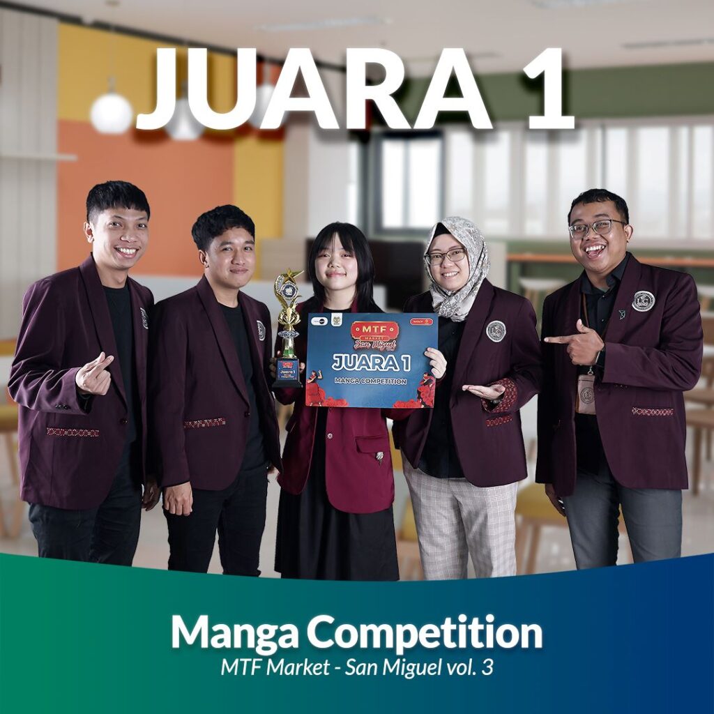 Juara 1 Manga Competition ajang MTF Market