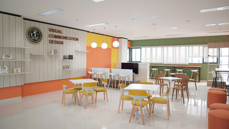Student Lounge Program Studi Desain Komunikasi Visual Kampus Ciputra Makassar