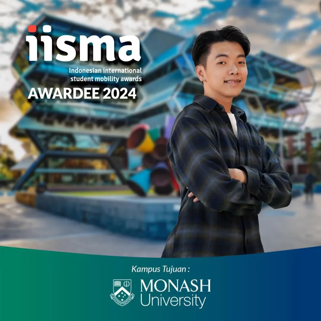 Mahasiswa Kampus Ciputra Makassar spesialisasi Digital Business Management, Denis Hartanto meraih beasiswa IISMA 2024