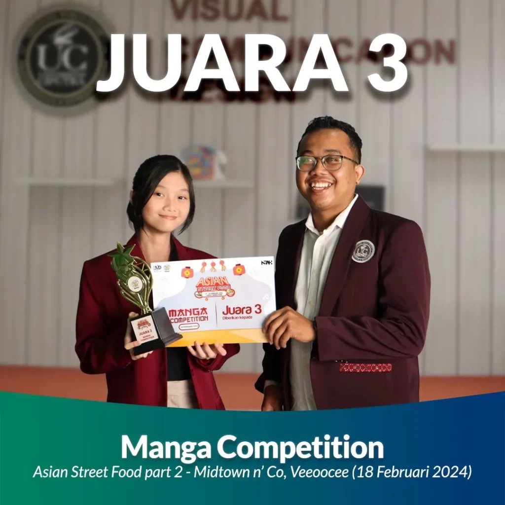 Juara 3 Manga Competition ajang Asian Steet Food part 2 (18 Februari 2024)