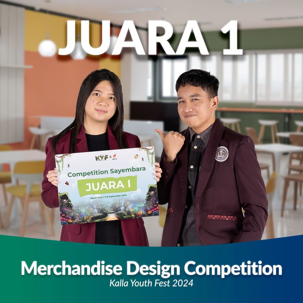 Juara 1 - Merchandise Design Competition