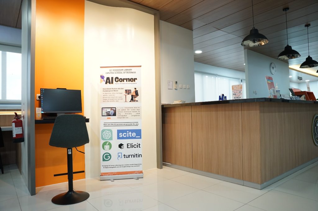 Fasilitas Perpustakaan Kampus Ciputra Makassar