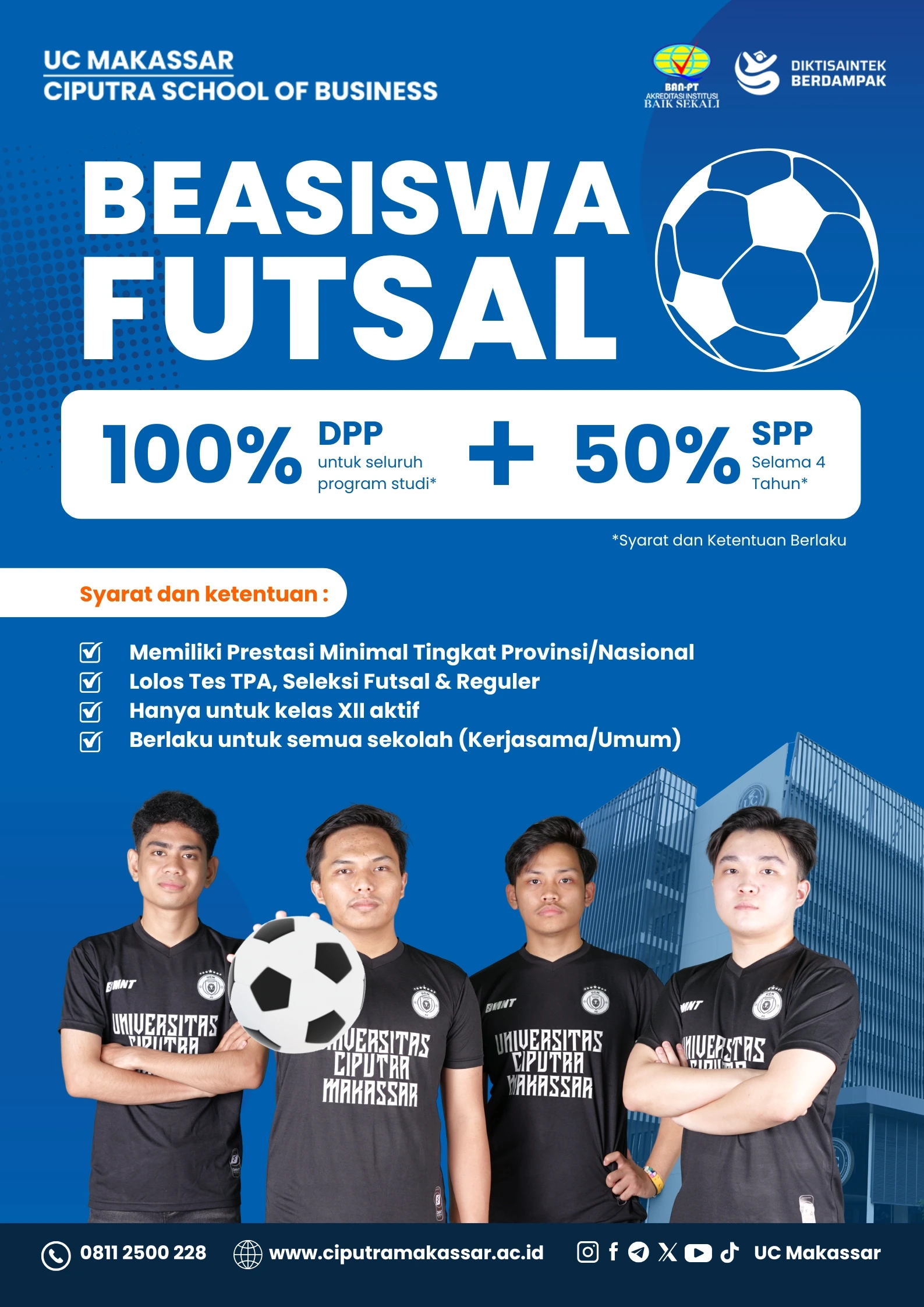 beasiswa uc makassar